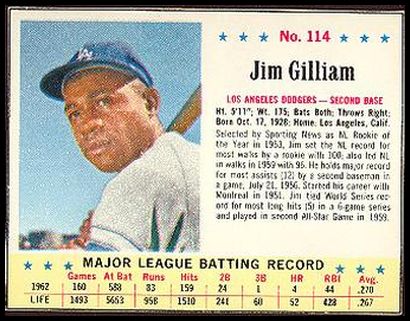 114 Jim Gilliam